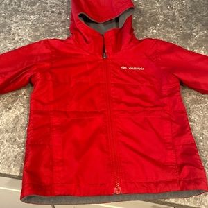 Kids reversible rain jacket